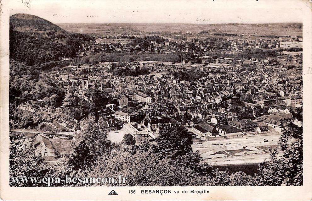 136 BESANÇON vu de Bregille